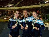 Medallas argentinas en Brasilia 2011.